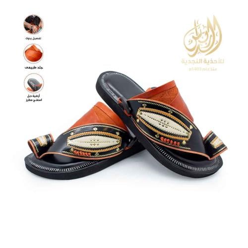 نجدي دبل اسفنج مطرز