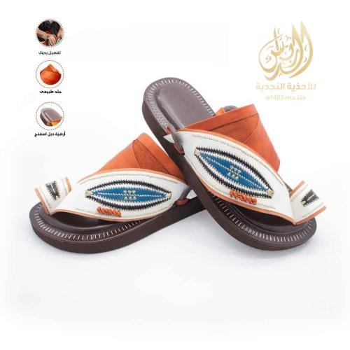 نجدي دبل اسفنج مطرز