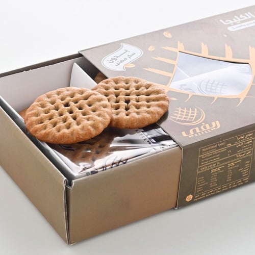 معمول كليجا ( بالشعير والعسل ) بحشوة التمر بدون سك...