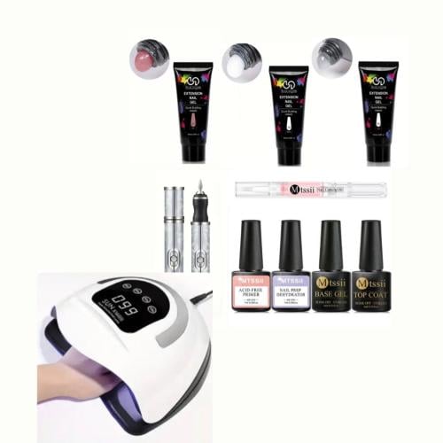 Poly gel kit + uv light