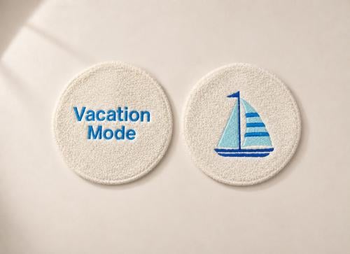 منشفة للركب vacation mode