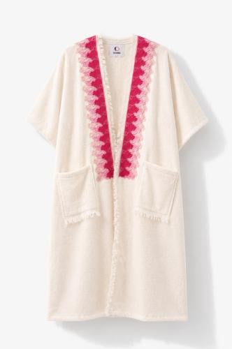 White cotton robe