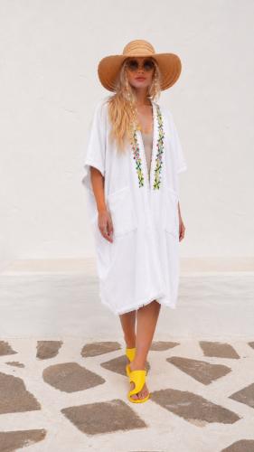 Short women’s robe