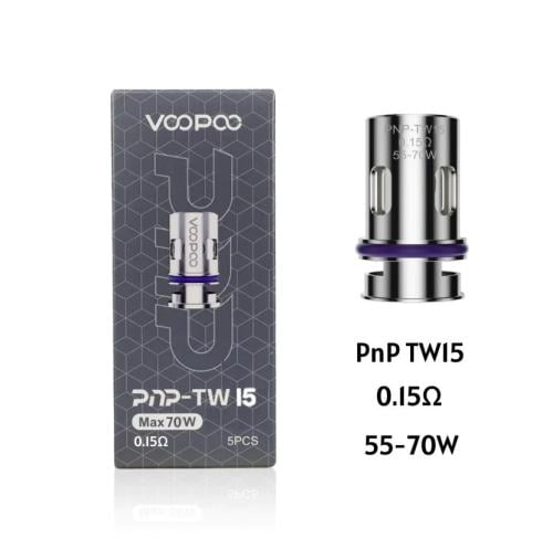 كويلات فوبو دراق 4 مقاومة 0.15 Voopoo PnP-TW15 0.1...