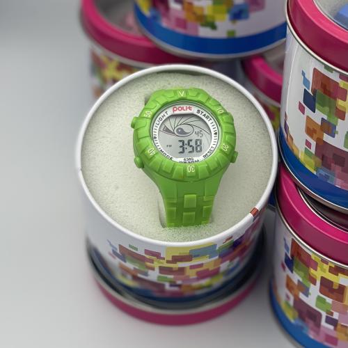 ساعه اطفال خضراء - 6385