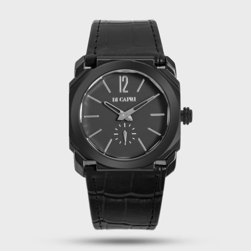 ساعه رجاليه جلد اسود - DI77108