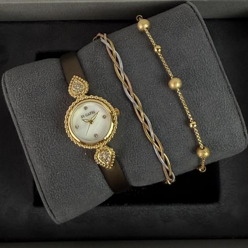 طقم نسائي دي كابري نسائي بني - DI3476