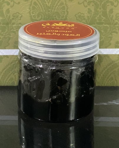 بخور مبسوس العود والعنبر 50جرام