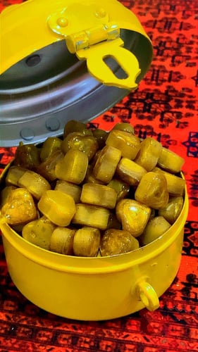 جمله مجموعة المستكه المعطره نص درزن وزن كل علبة 18...