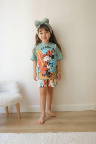 طقم شورت صيفي 9-10 سنوات