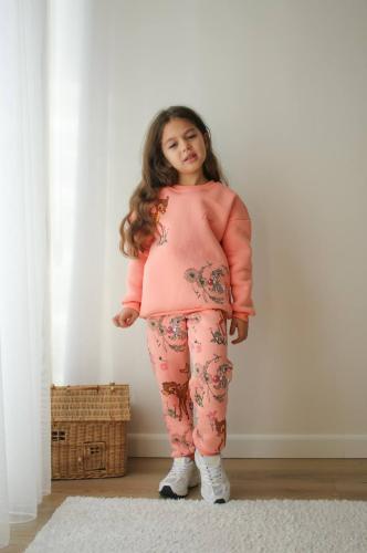 طقم شخصيات كرتونية شتوي مبطن