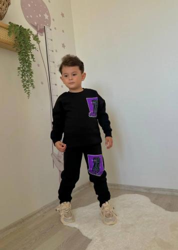 طقم ولادي شتوي مبطن