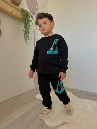 طقم ولادي شتوي مبطن