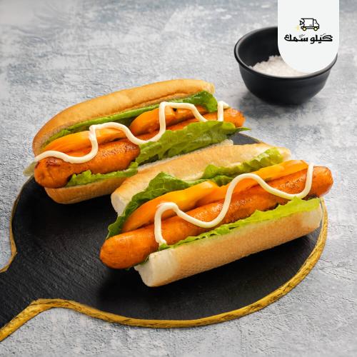 سالمون سجق بالجبن - Salmon sausage with cheese