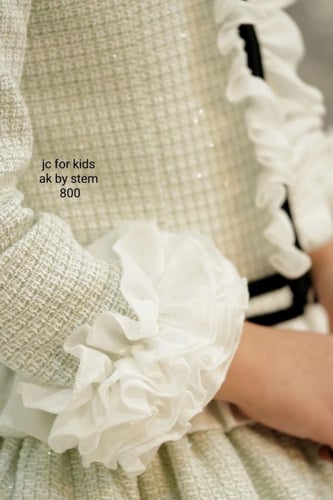 طقم فاخر أناقة ملكية للأميرات الصغيرات