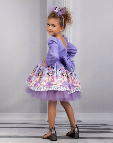 فستان ميني ماوس + أكسيسوار شعر