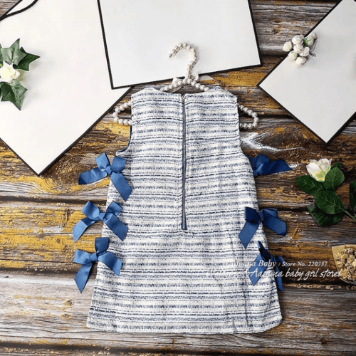 فستان الفيونكات جميل وراقي