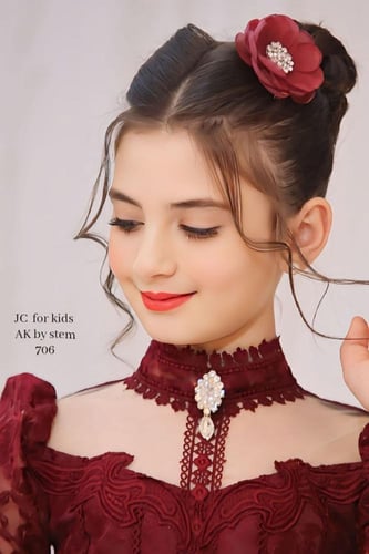 فستان بناتي "ملكة الحفلات" بتصميم فاخر للأطفال