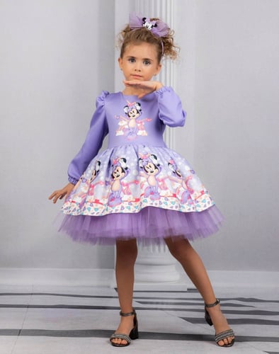 فستان ميني ماوس + أكسيسوار شعر
