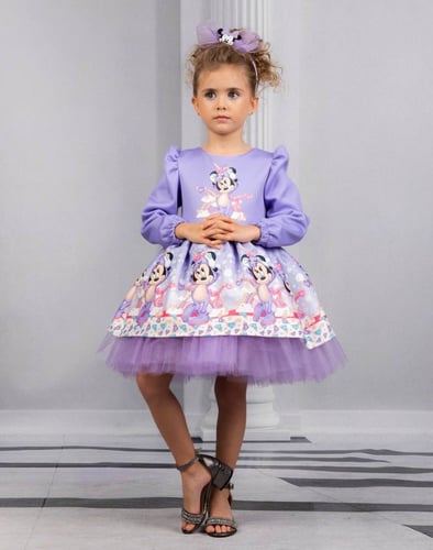 فستان ميني ماوس + أكسيسوار شعر