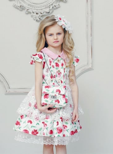 فستان +حقيبه + اكسيسوار شعر جميل