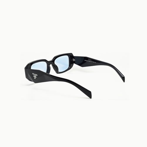 نظارة برادا لون اسود عدسات شفافه