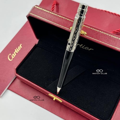 قلم ماركة كارتير اسود فضي