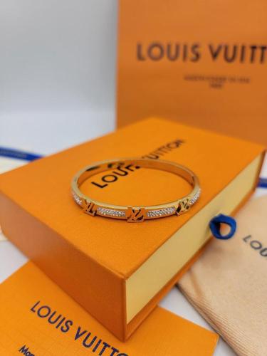 اسواره لويس فيتون لون ذهبي وفضي