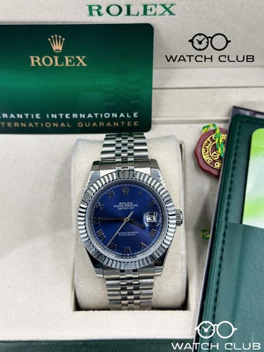 رولكس فضي ارقام لاتينيه رجالي