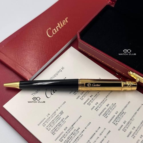 قلم ماركة كارتير اسود ذهبي