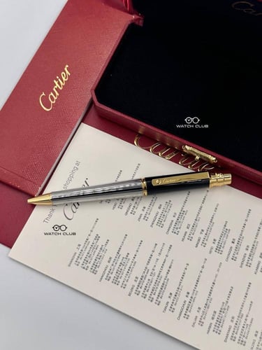 قلم ماركة كارتير اسود ذهبي