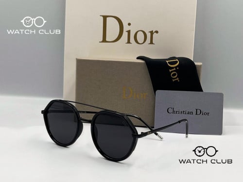 نظارة ديور لون أسود كامل