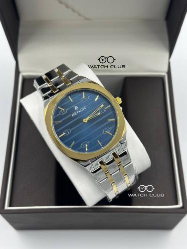 ساعة بينون بأستايل قوتشي مكس مينا كحلي