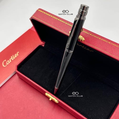 قلم ماركة كارتير اسود كامل