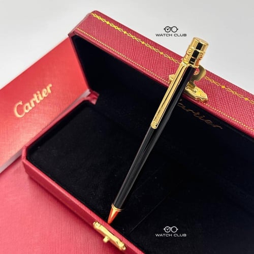 قلم ماركة كارتير اسود ذهبي