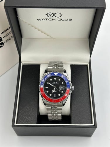 ساعة واتش كلوب بأستايل رولكس