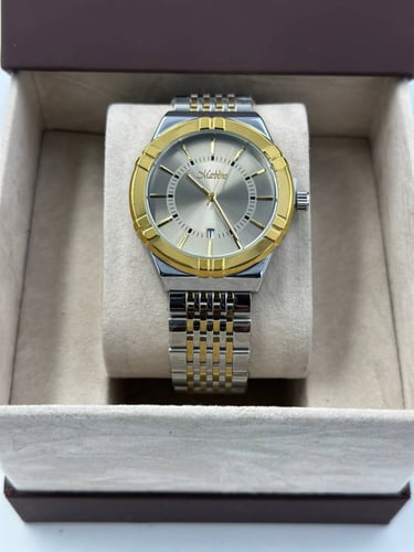 ساعة ماربلينو مكس مينا رمادي