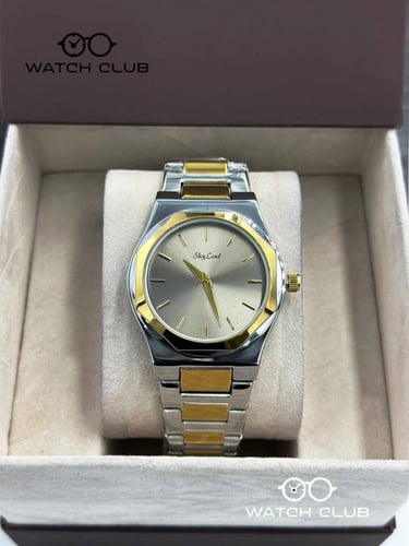 ساعة سكاي لاند مكس مينا رمادي