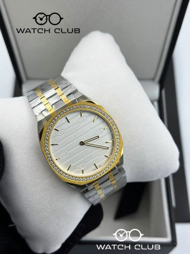 ساعة قوتشي 25H - مكس بفصوص