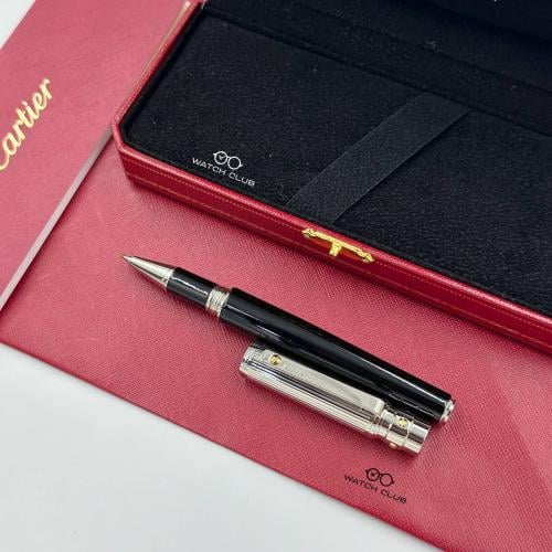 قلم ماركة كارتير اسود فضي