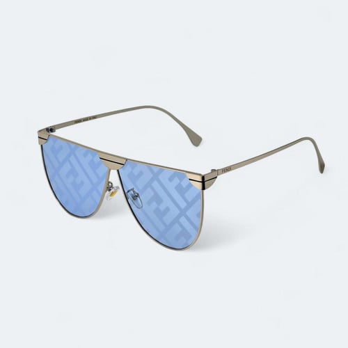 نظارة فيندي لون ارزق اطار ذهبي