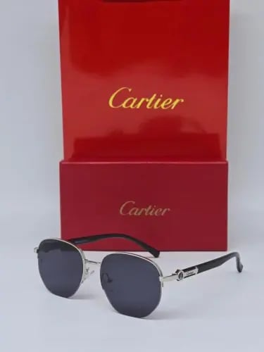 نظارة كارتير اسود فضي