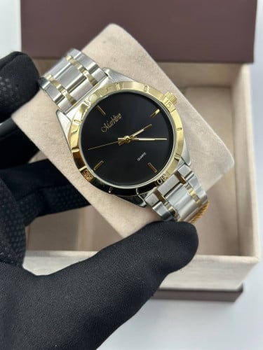 ساعة ماربلنو مكس مينا اسود