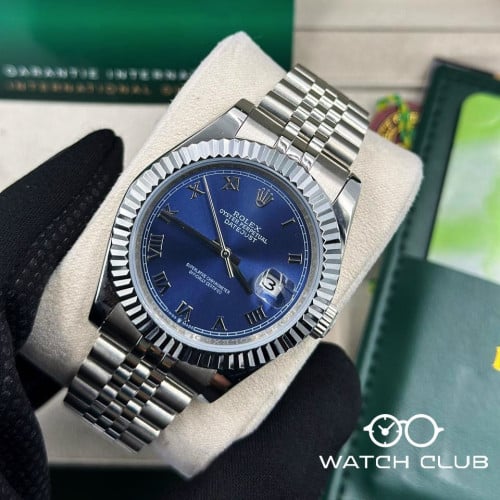 رولكس فضي ارقام لاتينيه رجالي