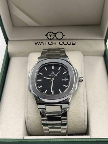 ساعة بينون بتصميم باتيك فيليب مينا اسود