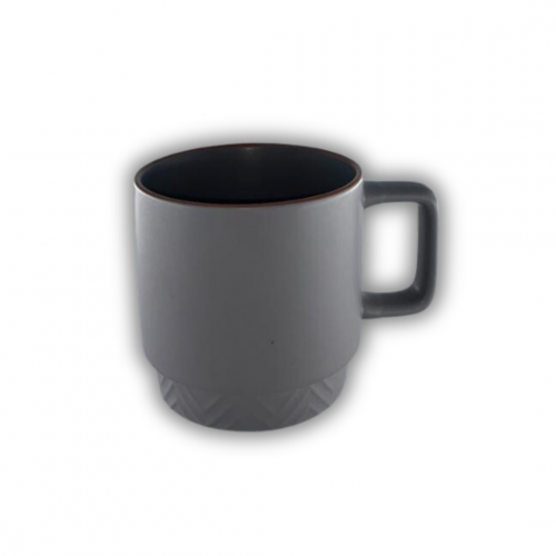 كوب سراميك رصاصي 300ml