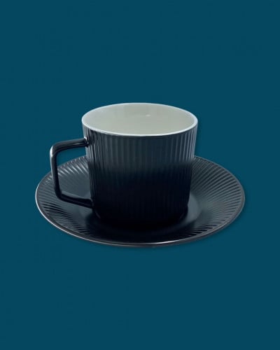 كوب+ويسر 220ml اسود