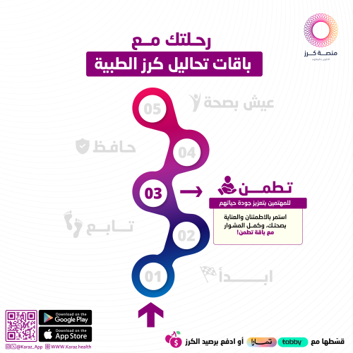 3- تطمن - الخطوه الثالثة