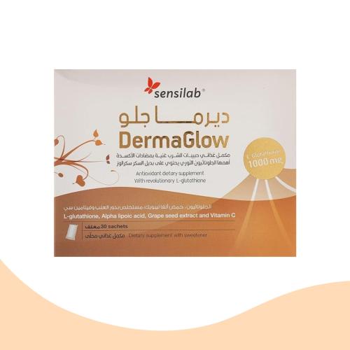 ديرماجلو جلوتاثيون مع مستخلص بذور العنب - 30 مغلف،...
