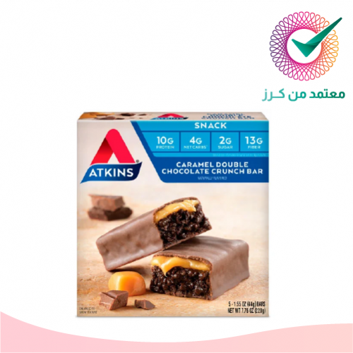 اتكينز | 5 قطع الشوكولاتة مضاعفة بالكراميل